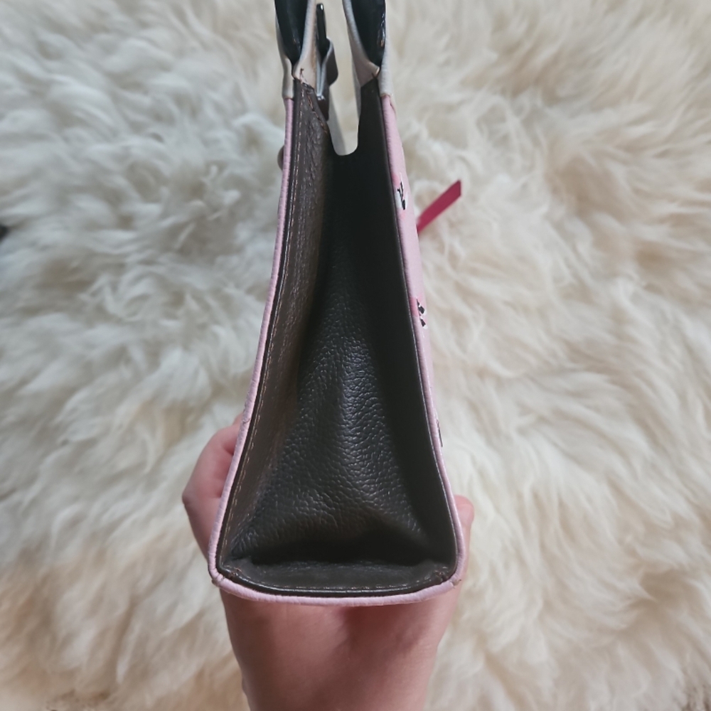 Min & Mon Pink and Black Crossbody Bag - Picture 4 of 11